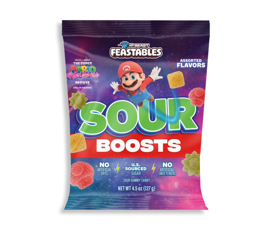 Mario Sour Boosts — Full Product Details
